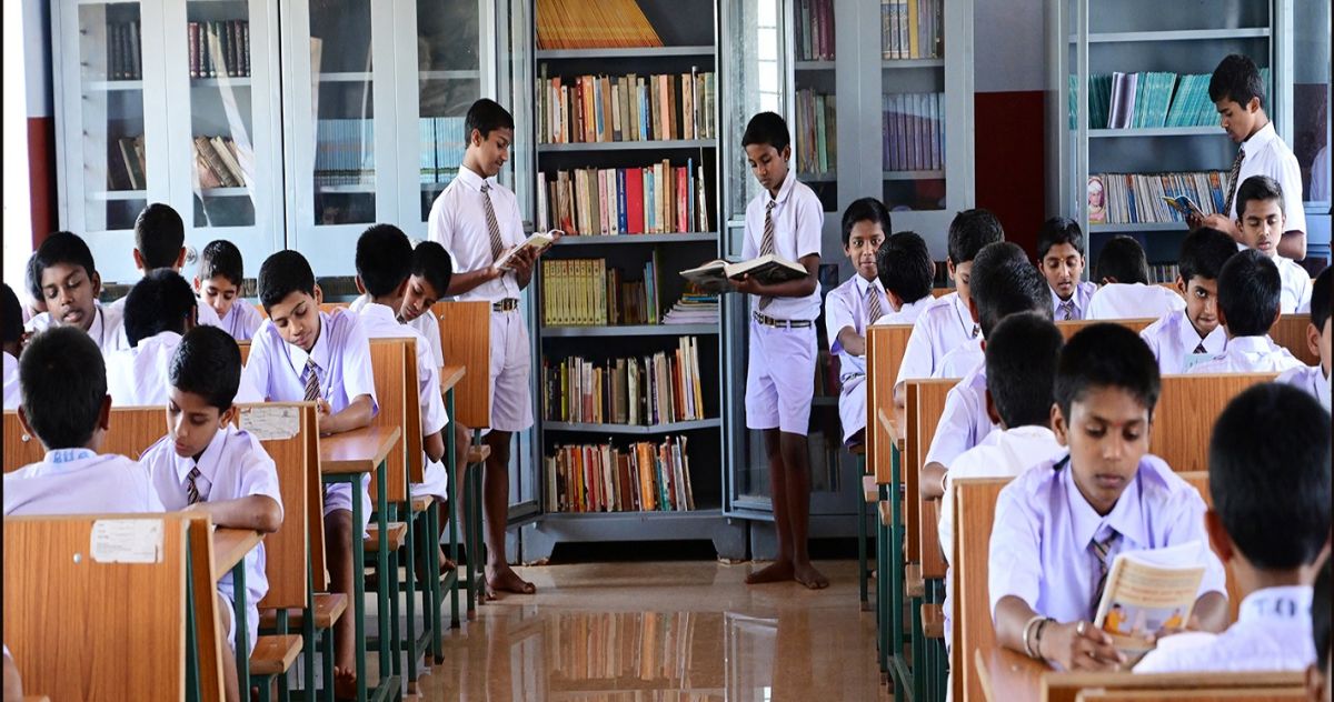 Infrastructure at Sri Ramakrishna International Residential School, Shivamogga